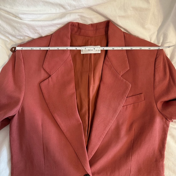 LINEN BLAZER - Picture 7 of 8